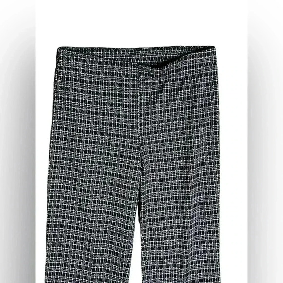 ModCloth Pull on Checkered Soft Kick Flare Pants Medium - Picture 2 of 5